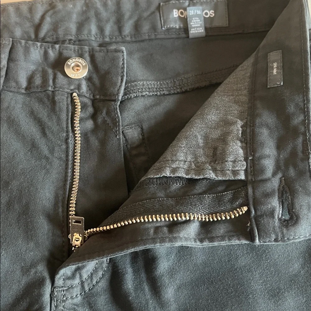 Bonobos Straight Leg Dark Gray Pant Size 28 - Picture 4 of 7
